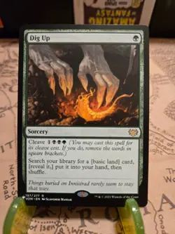 MTG Dig Up Innistrad: Crimson Vow Regular Rare NM - Image 1