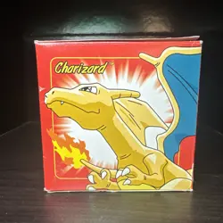 23K Gold Plated Charizard Trading Card 1999 Burger King Pokemon Ball New Sealed - Image 3