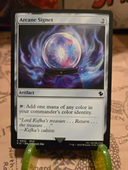MTG Arcane Signet (0332) Commander: Final Fantasy Regular Common NM - Image 1