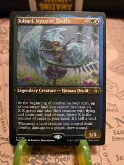 MTG Jolrael, Voice of Zhalfir March of the Machine: The Aftermath Foil Etched NM - Image 1