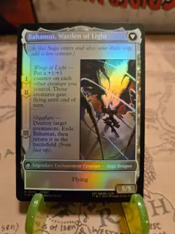 MTG Dion, Bahamut's Dominant Final Fantasy Foil Rare NM - Image 2
