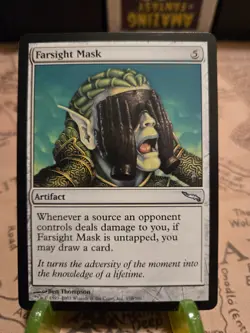 MTG Farsight Mask Mirrodin Regular Uncommon NM - Image 1