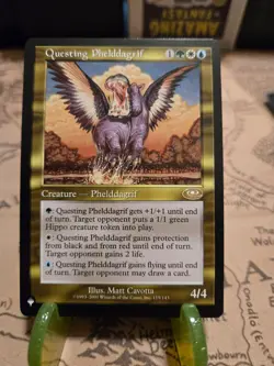 MTG Questing Phelddagrif The List Reprints Regular Rare NM - Image 1