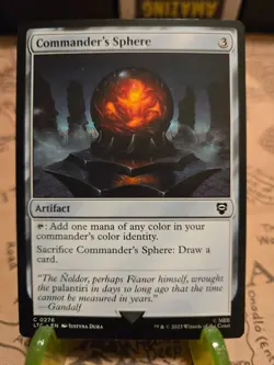 MTG Commander's Sphere Commander: the Lord of the Rings Regular Common NM - Image 1