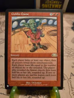 MTG Goblin Game The List Reprints Regular Rare NM - Image 1