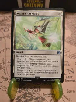 MTG Restoration Magic Final Fantasy Regular Uncommon NM - Image 1