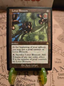 MTG Lotus Blossom Dominaria Remastered Regular Rare NM - Image 1