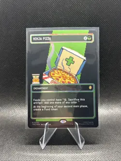 Ninja Pizza R 0093 Borderless Surge Foil Commander: Teenage Mutant Ninja Turtles - Image 1