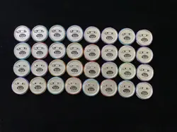 2025 Pokemon TCG S-Chinese Gem Pack Mimikyu Sudowoodo Flareon Badge Lot*32 KI62 - Image 2