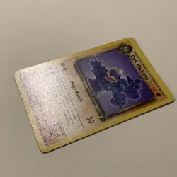 Pokemon Dark Machamp TCG Card 27/82 Non-Holo WOTC - Image 4