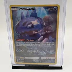 Wishiwashi 240/236 Secret Rare Cosmic Eclipse Full Art Pokemon Card NM - Image 1