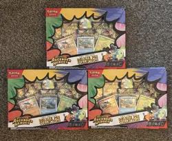 Pokemon TCG - Ascended Heroes First Partners Deluxe Pin Collection - Lot Of 3 - Image 1