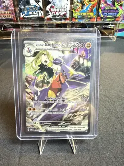 Pokemon TCG Cynthia's Garchomp EX Destined Rivals 232/182 - Image 1