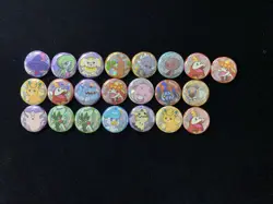2025 Pokemon TCG S-Chinese Gem Pack Gardevoir Mimikyu Clefable Badge Lot*22 KI62 - Image 1