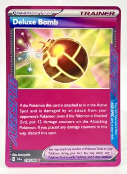 Pokemon TCG - Deluxe Bomb 134/142 Stellar Crown ACE SPEC Holo Rare, EN, NM+ - Image 1
