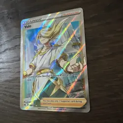 NM Pokemon Lost Origin Volo Full Art FA Ultra Rare #196/196 - Image 2