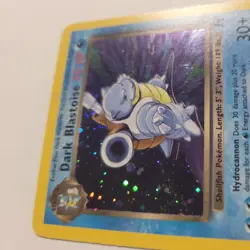 Dark Blastoise 3/82 Team Rocket Holo 1999 Pokemon - Image 3