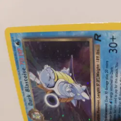 Dark Blastoise 3/82 Team Rocket Holo 1999 Pokemon - Image 4