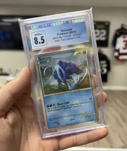CGC 8.5 Suicune Pokemon TCG HGSS Promo Holo HGSS21 Black Star Promo - Image 1