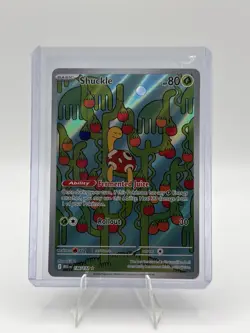 Pokemon TCG Shuckle Me01: Mega Evolution 136/132 Full Art Holo 80 HP - Image 1