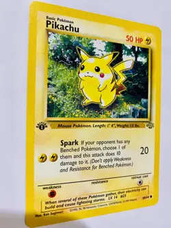 Pikachu 60/64 First Edition Jungle Pokemon Card Mint Possible PSA - Image 4