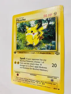 Pikachu 60/64 First Edition Jungle Pokemon Card Mint Possible PSA - Image 5