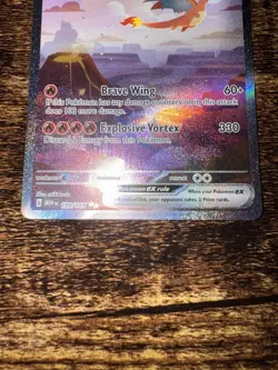 Pokemon Charizard ex 199/165 Special Illustration Rare Holo Scarlet & Violet 151 - Image 3