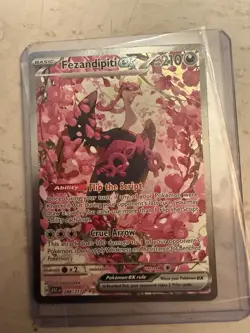 Pokemon Fezandipiti EX ASCEN Full Art Holo Rare 288/217 210 HP Ability - Image 1