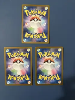 Pokemon Japanese 151 Starter Trio - All Near Mint Or Better - Image 2