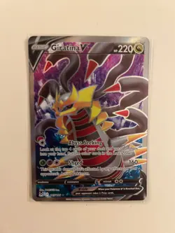 Pokemon TCG Giratina V Full Art SWSH11: Lost Origin 185/196 Ultra Rare - NM/M - Image 1