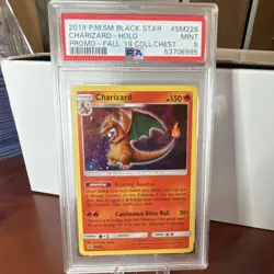 Pokemon Charizard SM226 Fall '19 Collector Chest Promo Holo PSA 9 2019 HP150 - Image 1