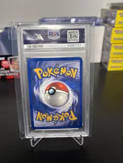 2000 Pokemon Gym Heroes 1st Edition Erika’s Gloom PSA 8 - Image 2