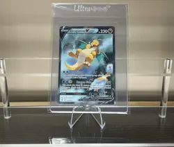 Pokemon Dragonite V Full Art 192/203 Ultra Rare Holo SWSH07 Evolving Skies NM/M - Image 1