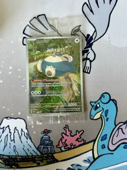 Snorlax SVP 051 Pokemon 151 Elite Trainer Box Black Star Promo Sealed - Image 1