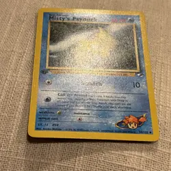 Pokemon TCG Misty's Psyduck Gym Challenge 1st Edition 54/132 Uncommon LP - Image 3