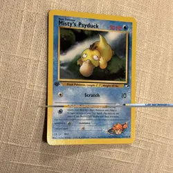 Pokemon TCG Misty's Psyduck Gym Challenge 1st Edition 54/132 Uncommon LP - Image 4