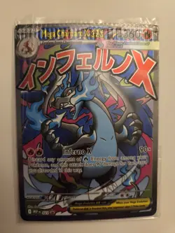 Pokemon Mega Charizard X Ex 023 Promo - CRIMPED Error - NEW - Image 3