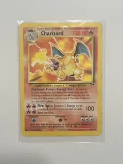 Pokemon Charizard # WotC Legendary Collection 3/110 Deck Exclusives Regular - Image 1