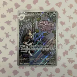 Team Rocket's Weezing 199/182 Illustration Rare Pokemon TCG Destined Rivals - Image 1