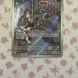 Team Rocket's Weezing 199/182 Illustration Rare Pokemon TCG Destined Rivals - Image 3