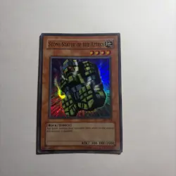 Stone Statue of the Aztecs - AST-014 - Super Rare - Unlimited Edition MP Yugioh - Image 1
