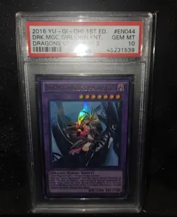 Dark Magician Girl the Dragon Knight Yugioh 2016 DRL3-EN044 Ultra 1st PSA 10 - Image 1
