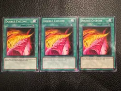 YuGiOh Double Cyclone DREV-EN046 (NM) X3 - Image 1