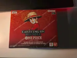 One Piece Carrying On His Will OP-13 Booster Box Factory Sealed English - Image 1