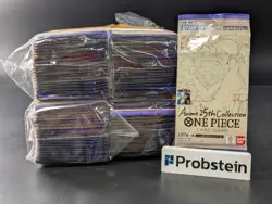 Lot or (100) One Piece EB-02 Anime 25th Collection Japanese Booster Packs Sealed - Image 1