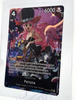 Bandai Perona EB03-045 Super Rare Foil Heroines Edition One Piece CCG - Image 2