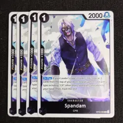 One Piece: English TCG Black "Rob Lucci" 51 Card CP Full Control Mill Deck - Image 4