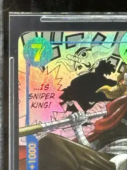 One Piece 2023 Pillars Of Strength #OP03122 ENG Sogeking Manga Art SEC BGS 9.5 - Image 3