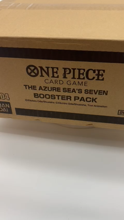 Auction #2 One Piece EN OP14-EB04 The Azure Sea's Seven Booster Pack Case SEALED - Image 2