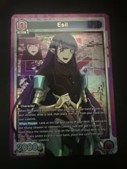 Union Arena Solo Leveling - Esil SR Super Rare SLG-1-008 - Image 1
